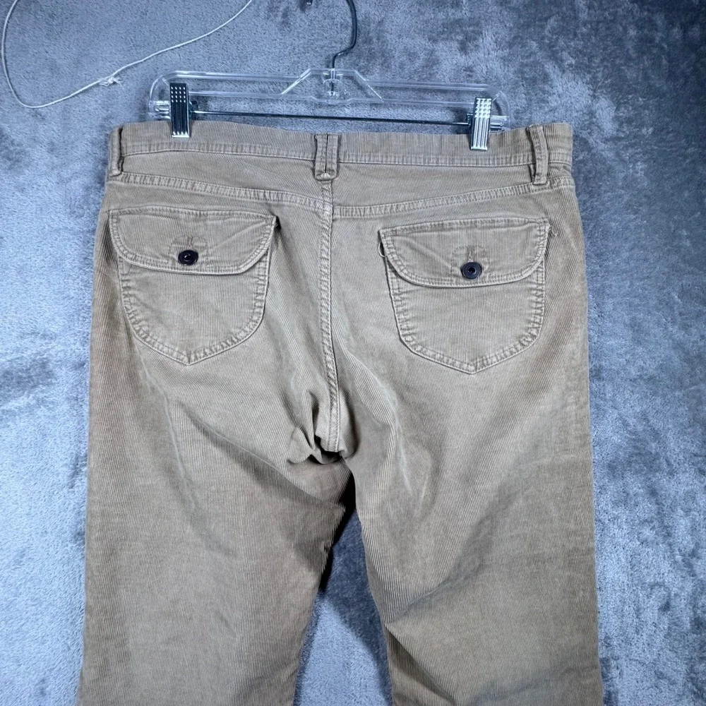 Old Navy Corduroy Pants 12 Tan Beige Bootcut Cottagecore Academia Classic‎ Y2K